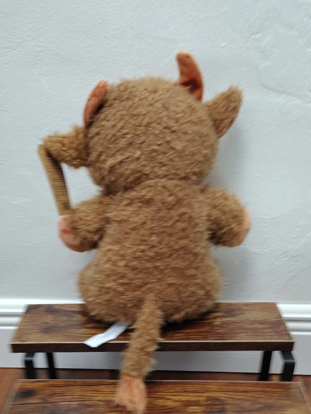 New PetSmart Carter's Brown and Tan Plush Highland Cow Stuffed Animal